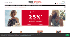 Desktop Screenshot of dress-for-less.fr